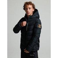 Zavetti Canada Junior Fallonino Puffer Hybrid Jacket - Black