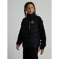 Zavetti Canada Kids' Fallonino 2.0 Hybrid Padded Gilet - Black