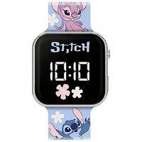 Disney Stitch & Angel Printed Led Watch