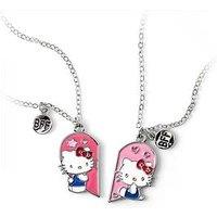 Hello Kitty Kids Heart Necklace Set Hello Kitty