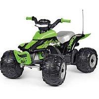 Peg Perego Corral T-Rex 12V Battery Operated Quad Bike - Green