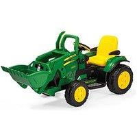 John Deere 12V Ground Loader Ride On