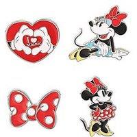 Disney 4 Pcs Disney Minnie Mouse Pin Set