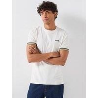 Barbour International International Newport Tipped T-Shirt - White