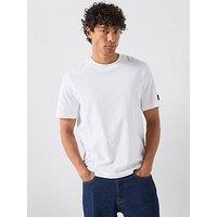 Barbour International International Outline Badge Relaxed T-Shirt - White
