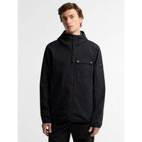 Barbour International Mens Dalliston Showerproof Hooded Casual Jacket - Black