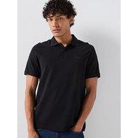 Barbour International International 90Th Anniversary Heavy Weight Polo Shirt - Black