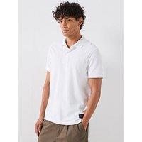 Barbour International International 90Th Anniversary Heavy Weight Polo Shirt - White
