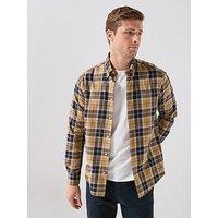 Barbour Wetheram Tailored Birchwood Tartan Shirt - Beige