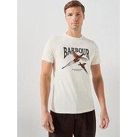 Barbour Pheasant Graphic Tailored T-Shirt - White