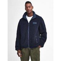 Barbour Reversible Fleece Jacket - Navy