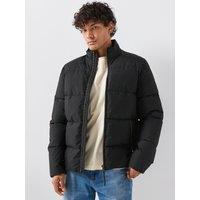 Barbour International Mens Tour Padded Funnel Neck Jacket - Black