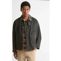 Barbour Icons Spey Wax Jacket - Dark Green