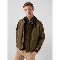 Barbour Icons Transport Wax Jacket - Brown