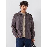 Barbour International Arlo Buttoned Overshirt - Grey
