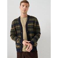 Barbour Men'S Kane Knitted Cardigan - Navy