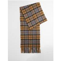 Barbour Tartan Lambswool Scarf - Beige