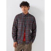 Barbour International Boothe Checked Shirt - Black