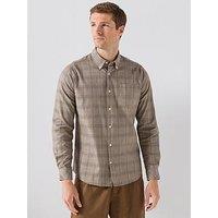 Barbour Franklin Tailored Checked Shirt - Beige