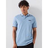 Barbour International International Evan Tipped Polo Shirt - Blue