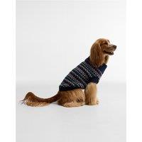 Barbour Barbour Dog Marlow Fairisle Ribbed Neck Dog Jumper - Navy