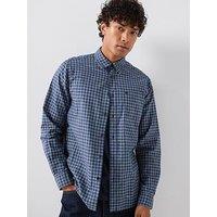 Barbour International Malkin Checked Shirt - Grey