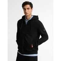 Barbour International Map Zip Thru Hoodie - Black