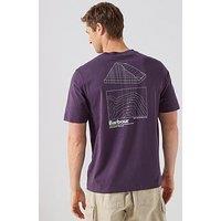Barbour Woodbine Relaxed Graphic T-Shirt - Purple