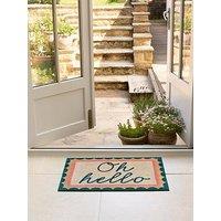 The Very Collection Oh Hello Doormat 50X75Cm