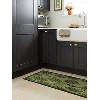 The Very Collection Green Fern Runner 50X150Cm