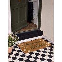 The Very Collection Welcome Paws Coir Doormat 45X75