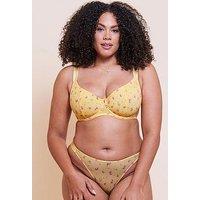 Curvy Kate Curvy Kate Cool Cat Tanga Brief - Yellow Floral