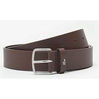 Lacoste Leather Belt - Brown