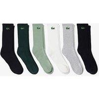 Lacoste 6 Pack Crew Socks