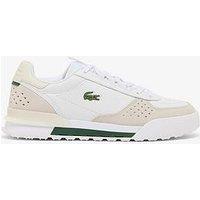 Lacoste Men'S Slam Break Leather Sneakers - White & Off White