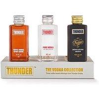 Thunder The Vodka Collection 3X5Cl (Toffee, Pure Vodka, Crema Custard Liqueur)