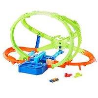 Hot Wheels Stunt Tracks Hypersphere Crash Track Set