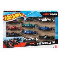 Hot Wheels Formula 1 2025 Team Collection 10-Pack Die-Cast Race Cars