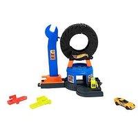 Hot Wheels City Downtown Tyre Shop Playset