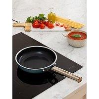 Smeg 24Cm Retro Frying Pan, Oven Safe, Aluminium, Emerald Green