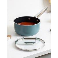 Smeg 20Cm Retro Saucepan, Oven Safe, Aluminium, Emerald Green