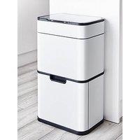 Tower 50L Ozone Sensor Bin, Carbon Filter, White