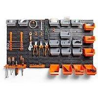 Vonhaus Storage Bin And Hook Set - 44 Piece Set