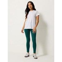 Yours Petite 2 Pack Leggings - Green