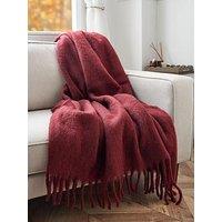 The Very Collection Luxury Faux Mohair Throw 150X125Cm