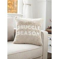 The Very Collection Snuggle Season Faux Fur Cushion