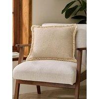 Michelle Keegan Home Textured Boucle Cushion With Trim