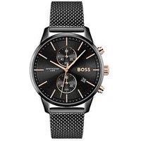 Boss Gents Boss Associate Stainless Steel Mesh Bracelet Watch