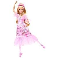 Barbie The Nutcracker Clara Ballerina Doll With Toy Nutcracker Accessory