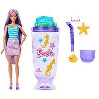 Barbie Pop Reveal Sea Slushy Series Fashion Doll With Pet, 8 Surprises, Sensory Slime And Colour-Change Hair